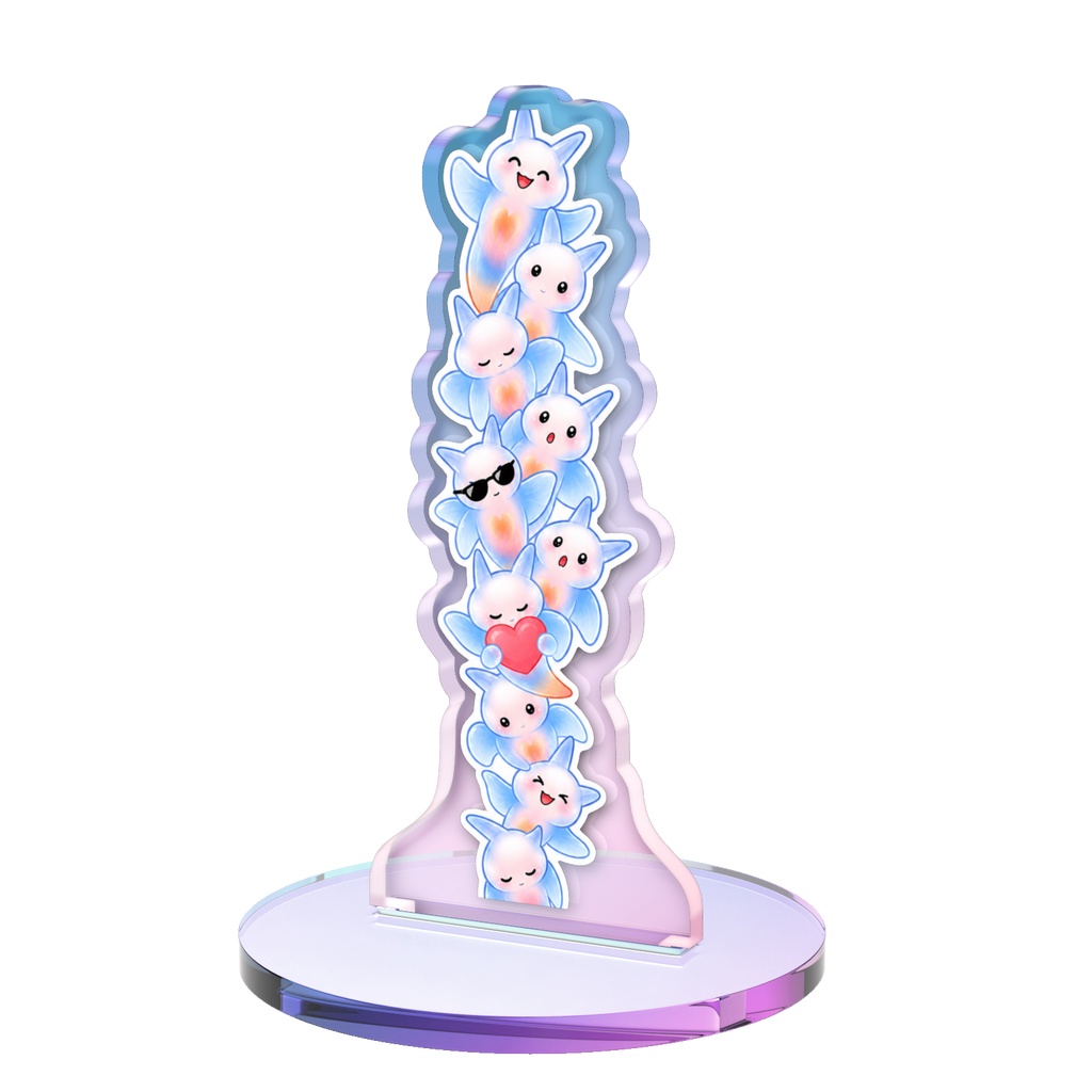 ふわふわクリオネ🫧オーロラアクスタ