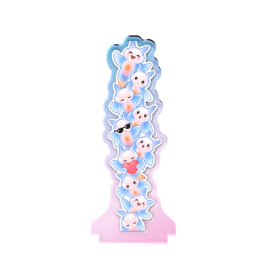 ふわふわクリオネ🫧オーロラアクスタ
