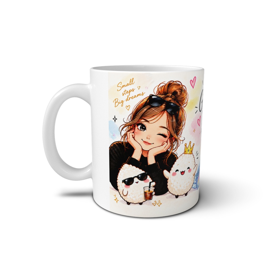 Good Vibes Only ♡ ゆるかわFriendsのHappy Pastel Mug