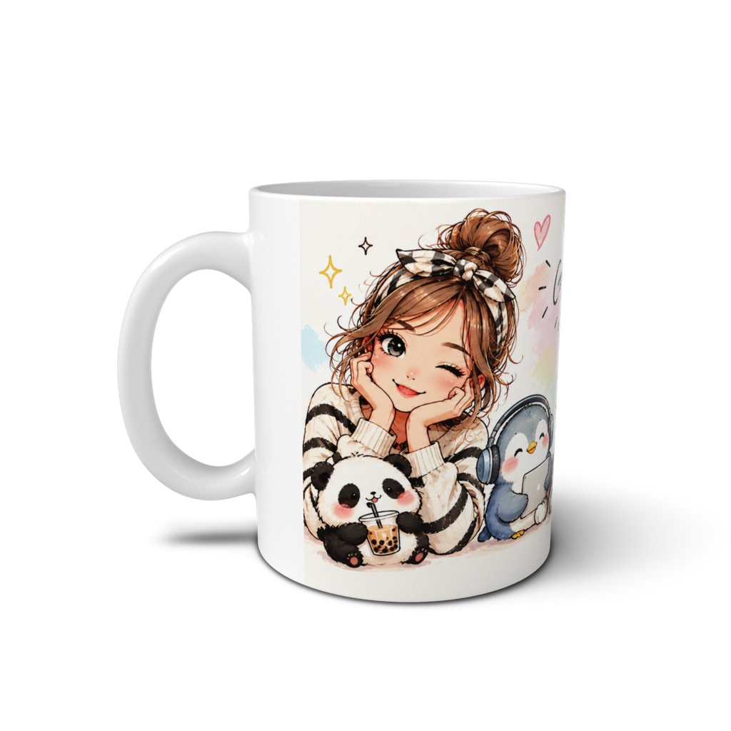 ふんわりPastel♡Happy Animals Mug Cup ☁️💗