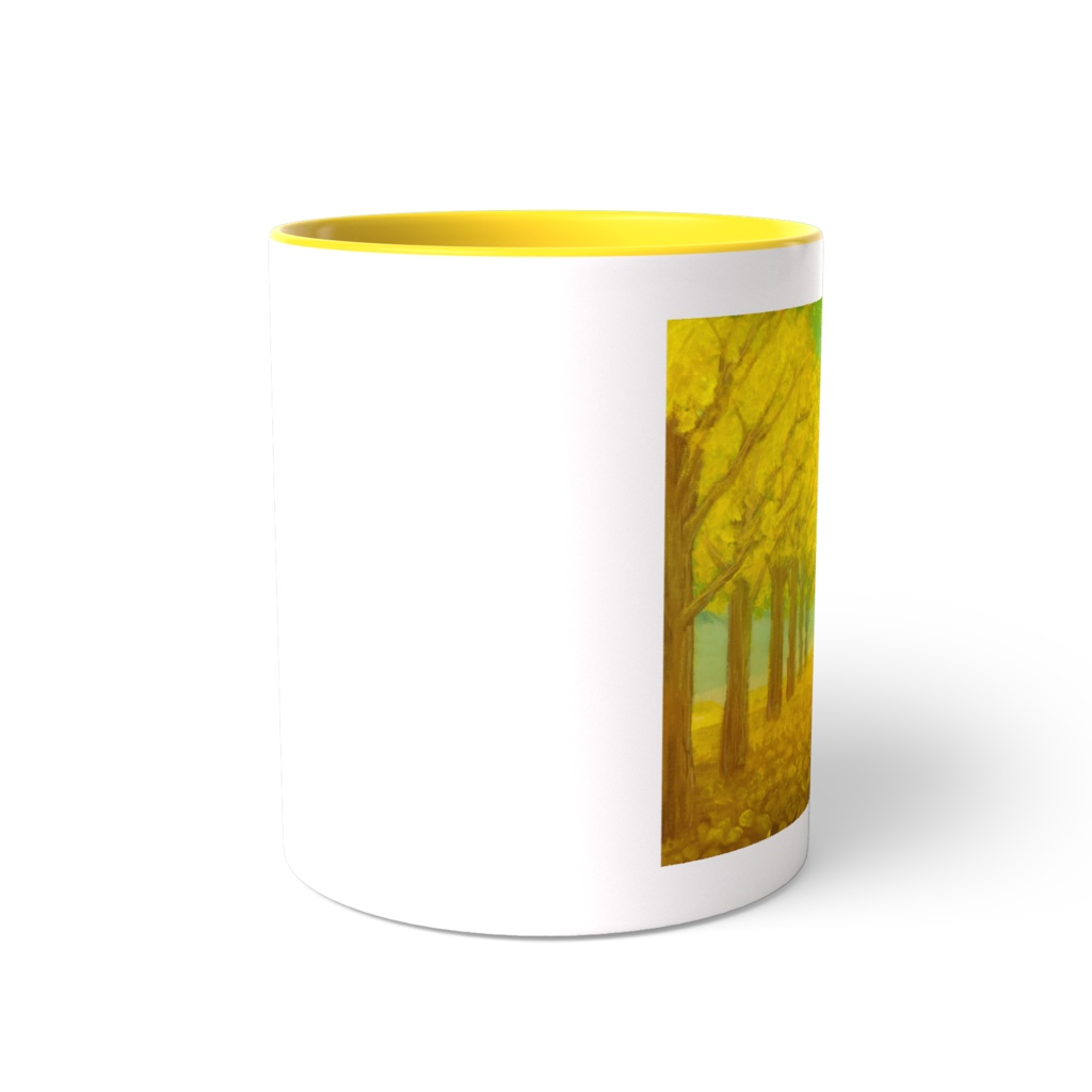 マグカップ-黄色い風景