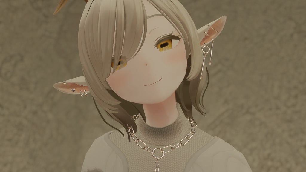 【山羊のメア専用】earring&necklace 【MA対応】