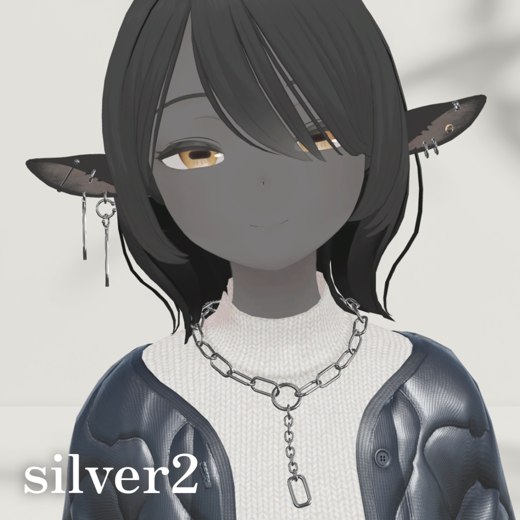 【山羊のメア専用】earring&necklace 【MA対応】