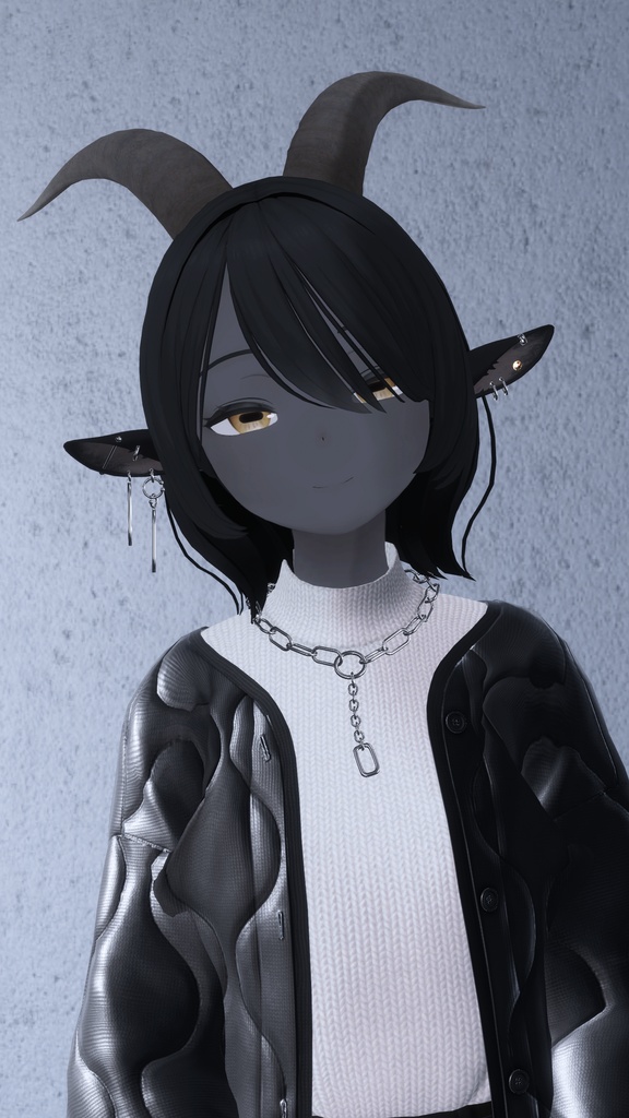 【山羊のメア専用】earring&necklace 【MA対応】