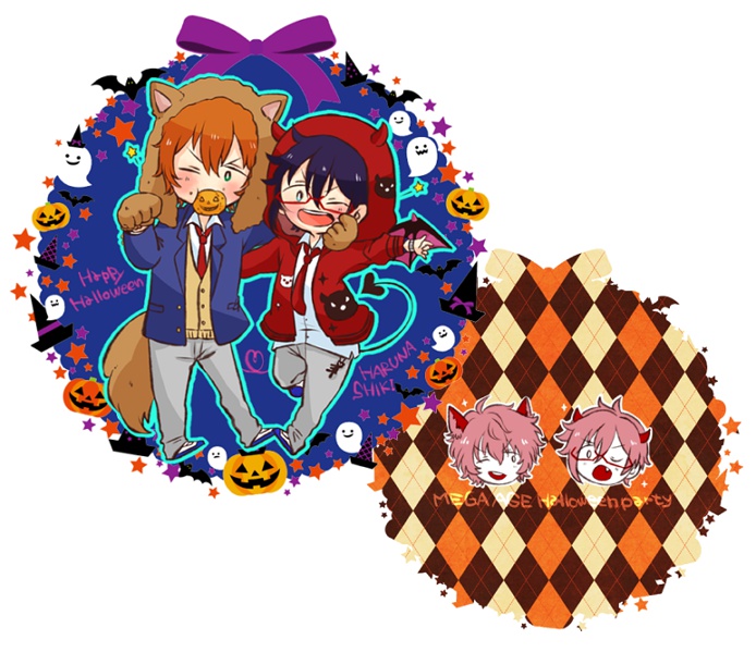 春四季ハロウィンアクキー