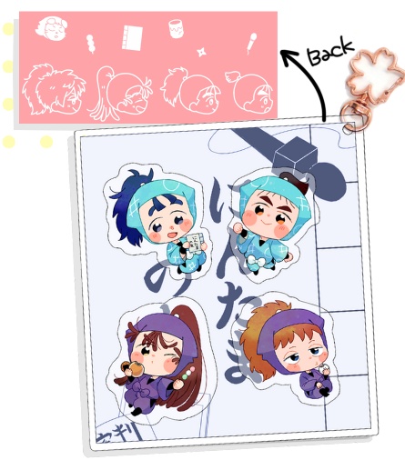 学級シャカシャカアクキー