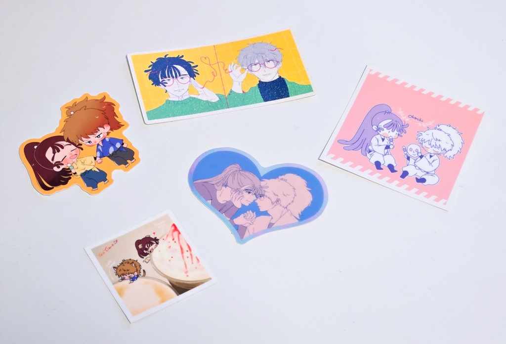 尾鉢ステッカーセット