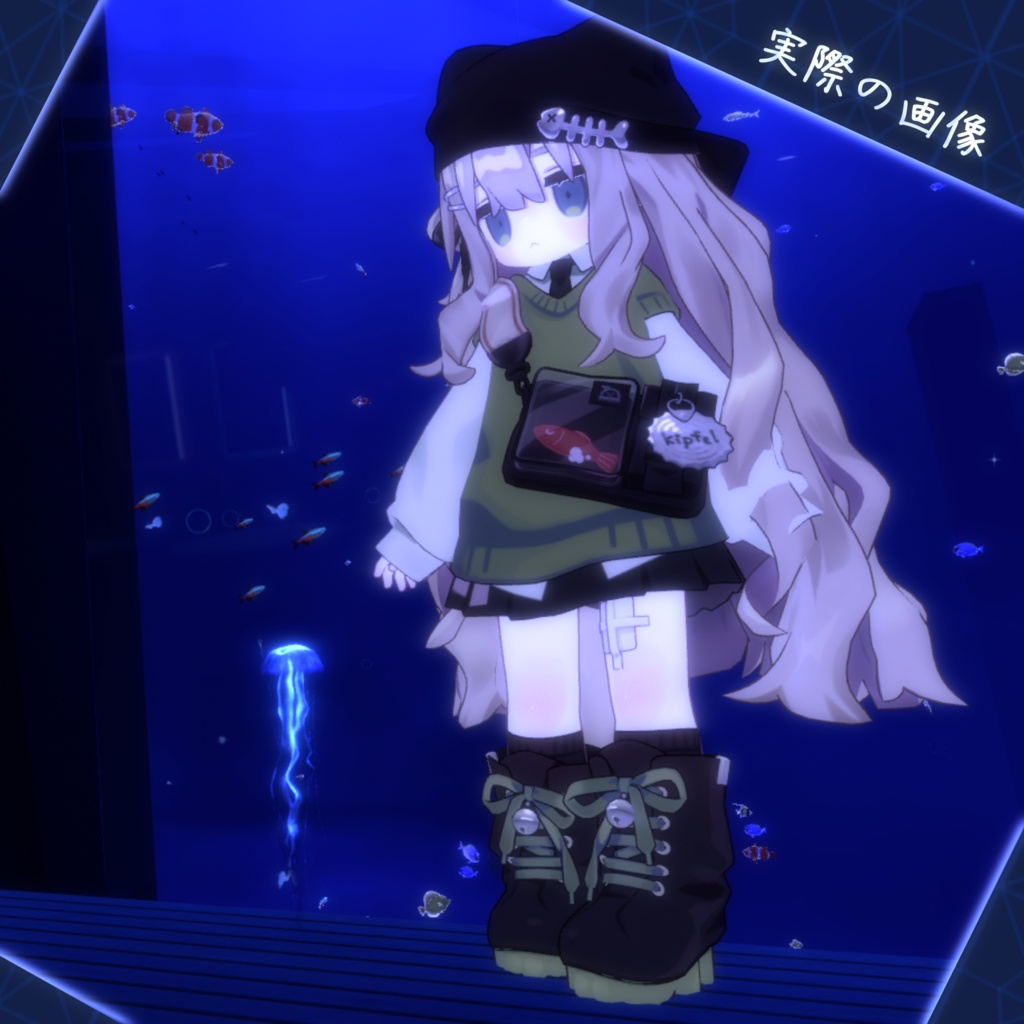 【🪼SALE中🪼】「エルン-Erun-」VRChat用多機能ペットギミック