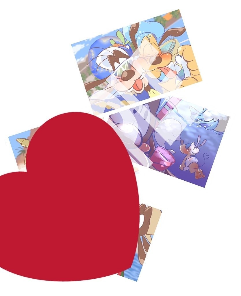 グプル自撮り風マグネット