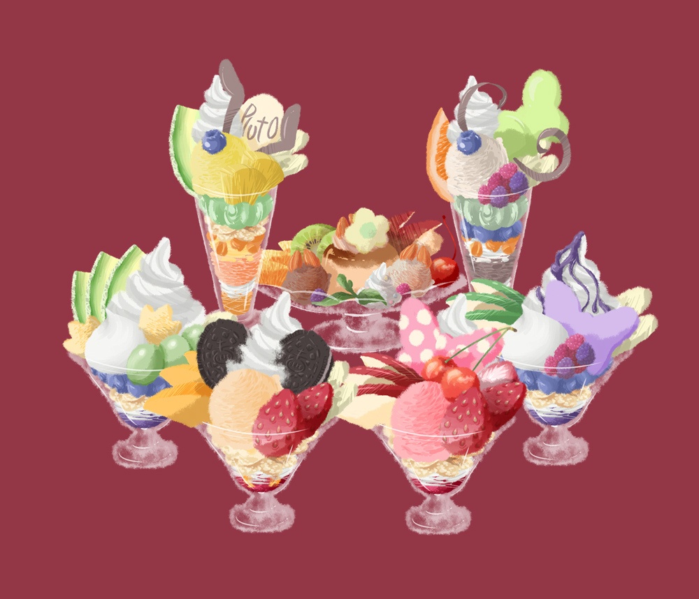 ミキフレドルチェ クリアシール