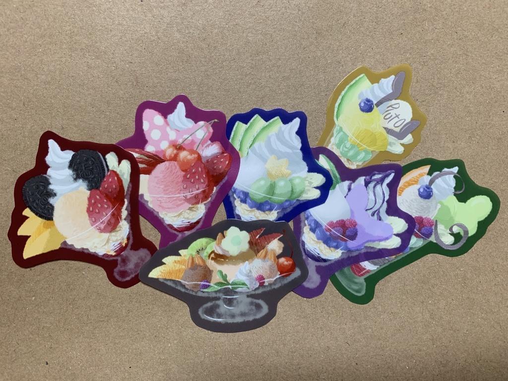 ミキフレドルチェ クリアシール