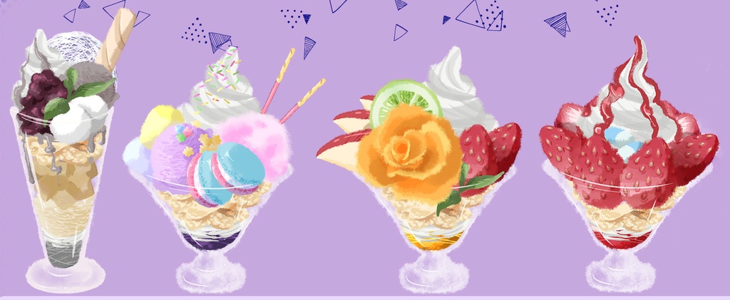 スイーツアクキー