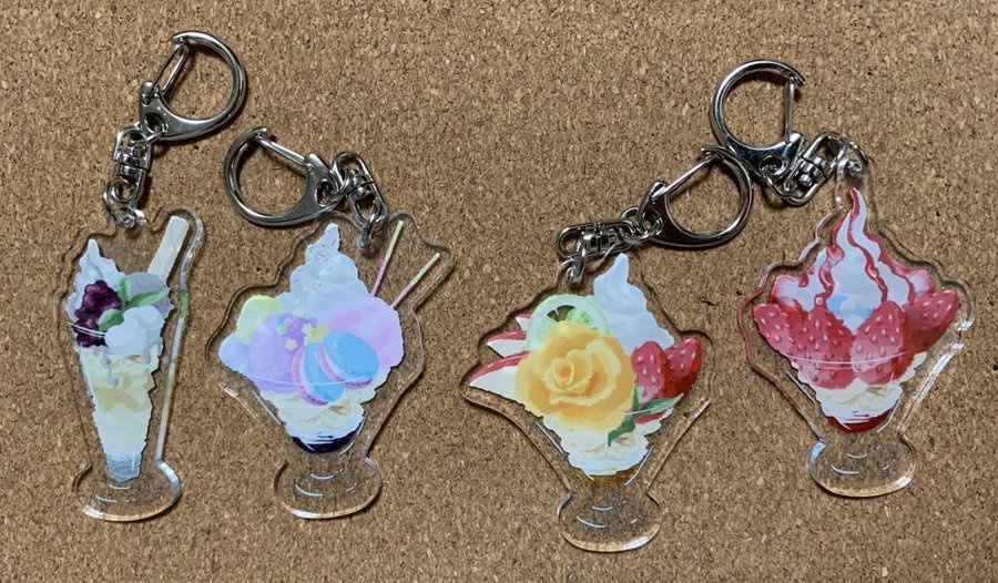 スイーツアクキー