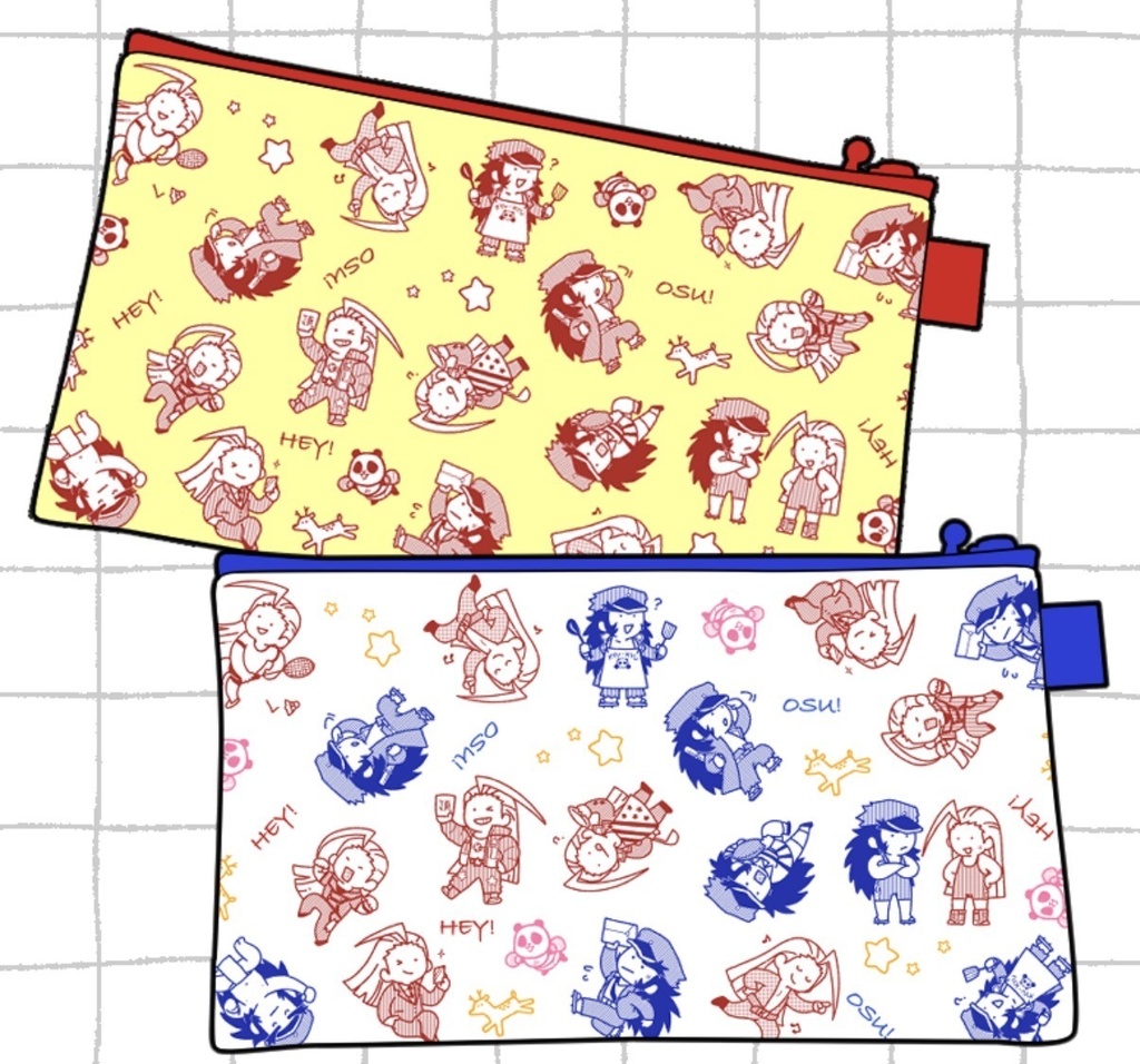 轟＆鏡の平ポーチ