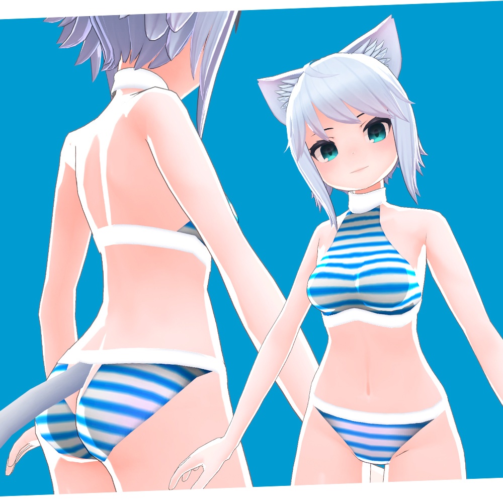 コルネットちゃん用スポーティービキニ