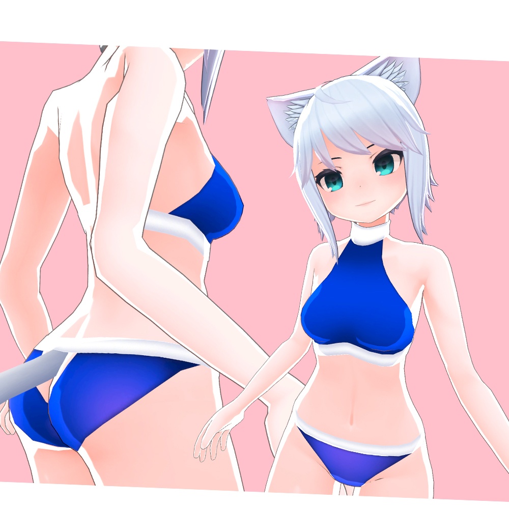 コルネットちゃん用スポーティービキニ