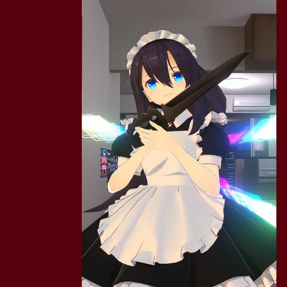 ナックルガード付きナイフ