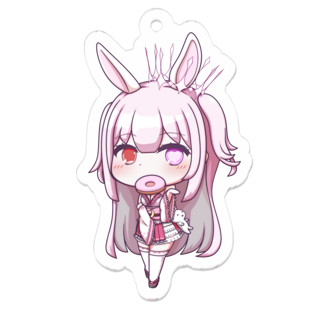うさぎ付き天宮にょんアクリルキーホルダー