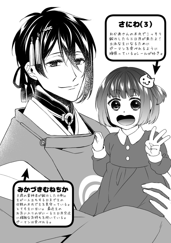 みかづきむねちかと3さいのあるじ