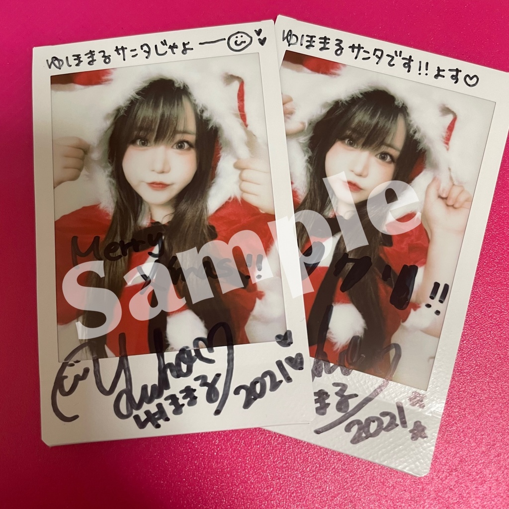 クリスマス限定チェキ 2枚セット