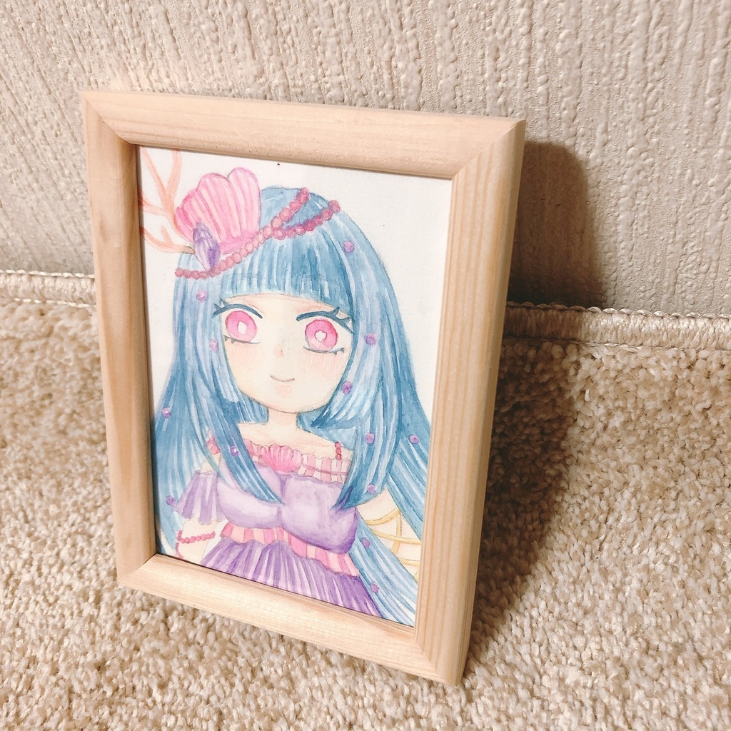 [オリジナル] 透明水彩ミニ原画