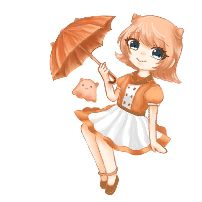 ダイナー風メンダコちゃん オーロラアクリルキーホルダー