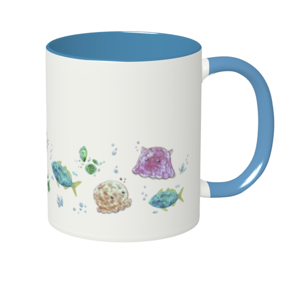 海洋生物マグカップ