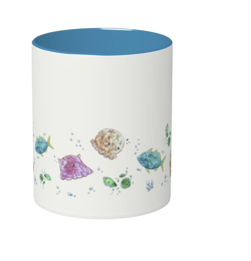 海洋生物マグカップ