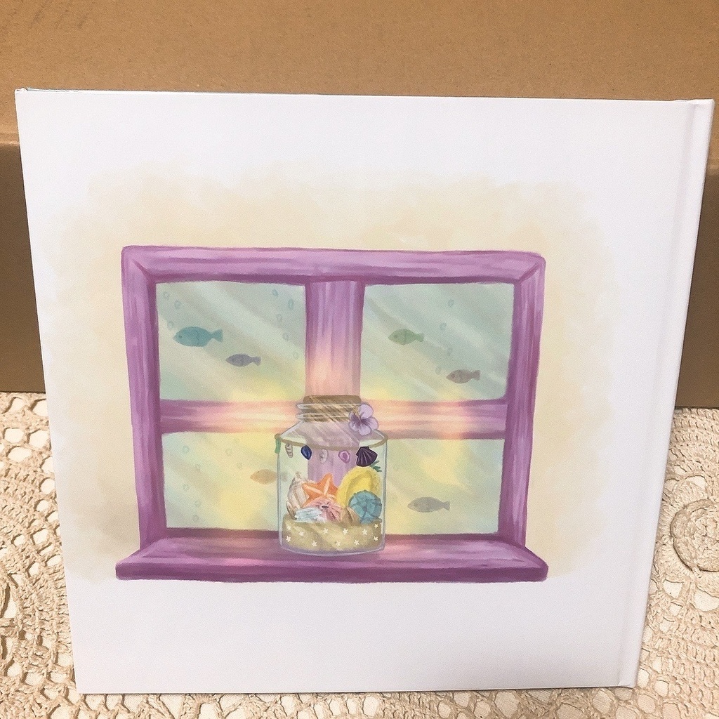 オリジナル創作絵本『うみのほうせき』