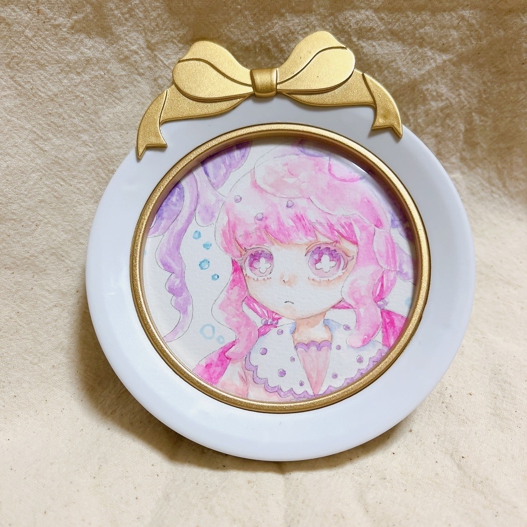 透明水彩原画（海月姫）