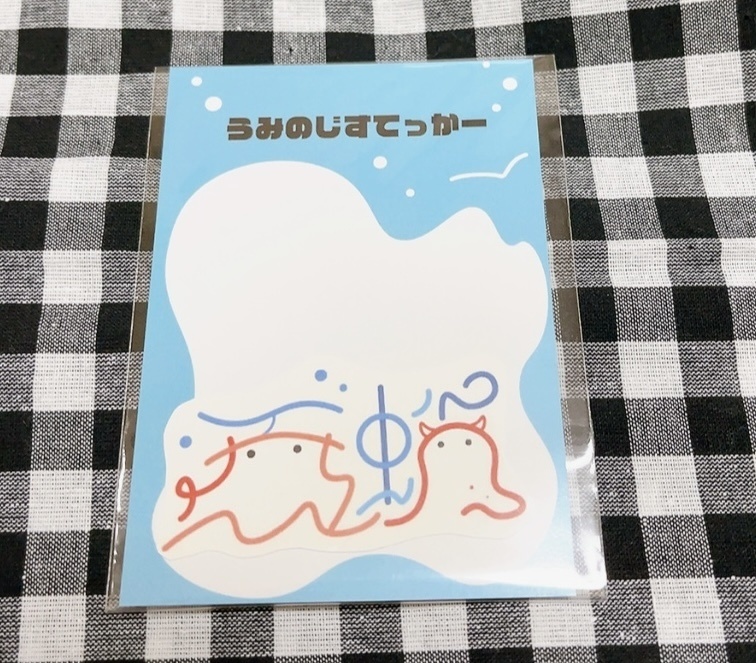うみのじステッカー(メンダコ)