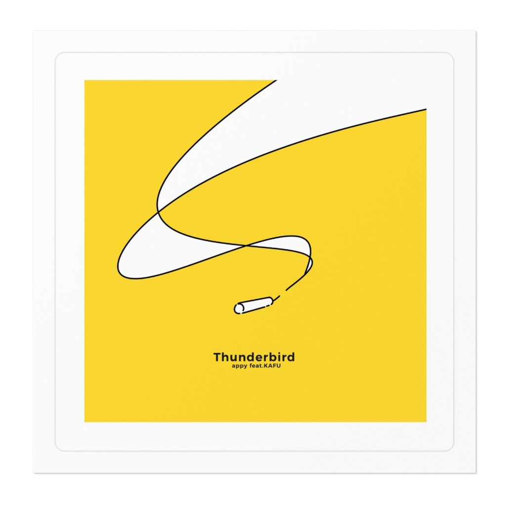 『Thunderbird』ステッカー - appy feat.可不