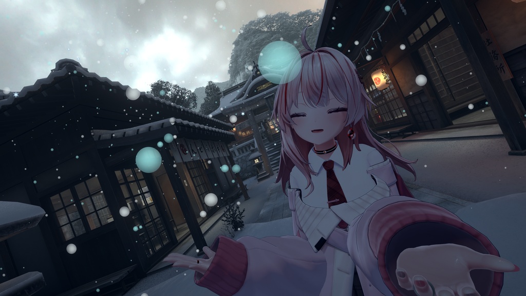 どこでも降雪ギミック「Fall_Snow」