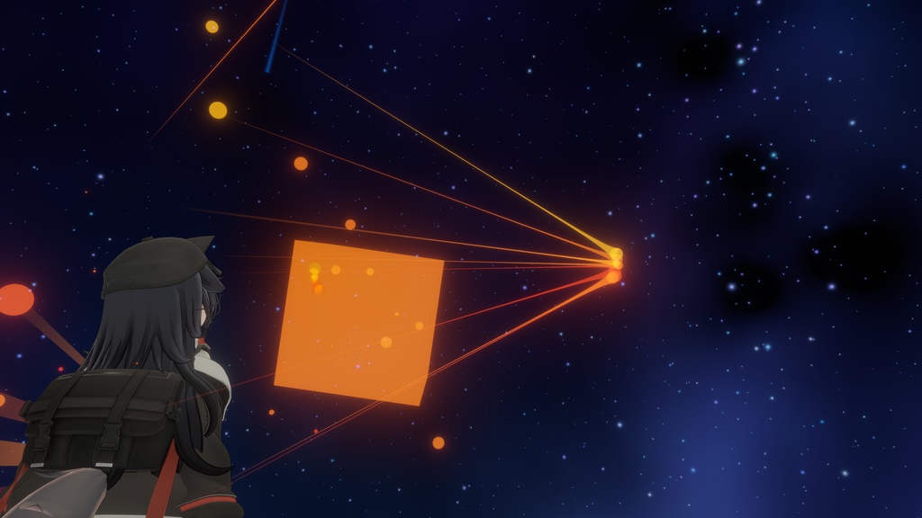 撃ち放つ光線の翼「Particle_LaserWing」