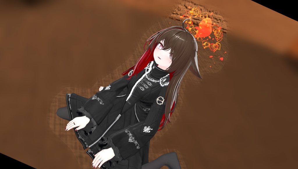 ハートだらけのパーティクルヘイロー「Only Heart」