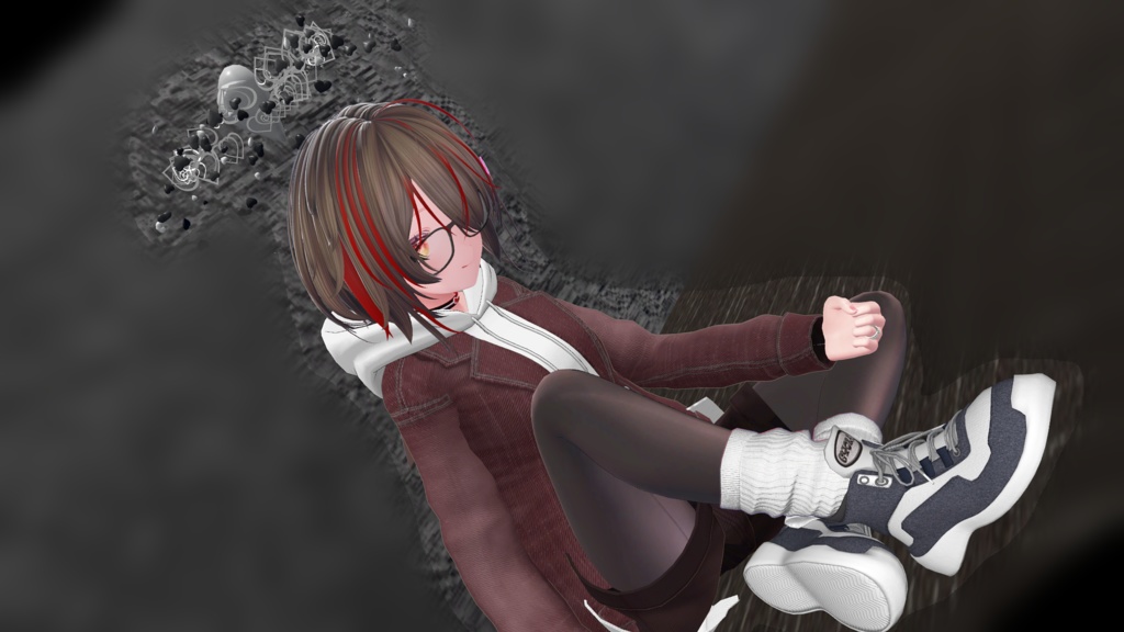 ハートだらけのパーティクルヘイロー「Only Heart」