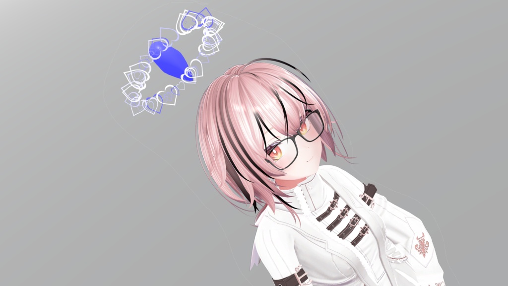 ハートだらけのパーティクルヘイロー「Only Heart」