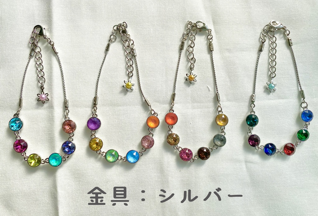 A3!組別カラークリスタルブレスレット