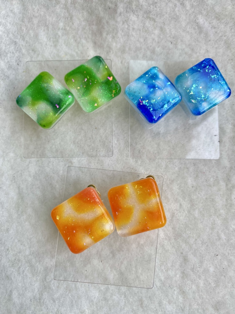 きらめきかき氷(イヤリング‣ピアス)