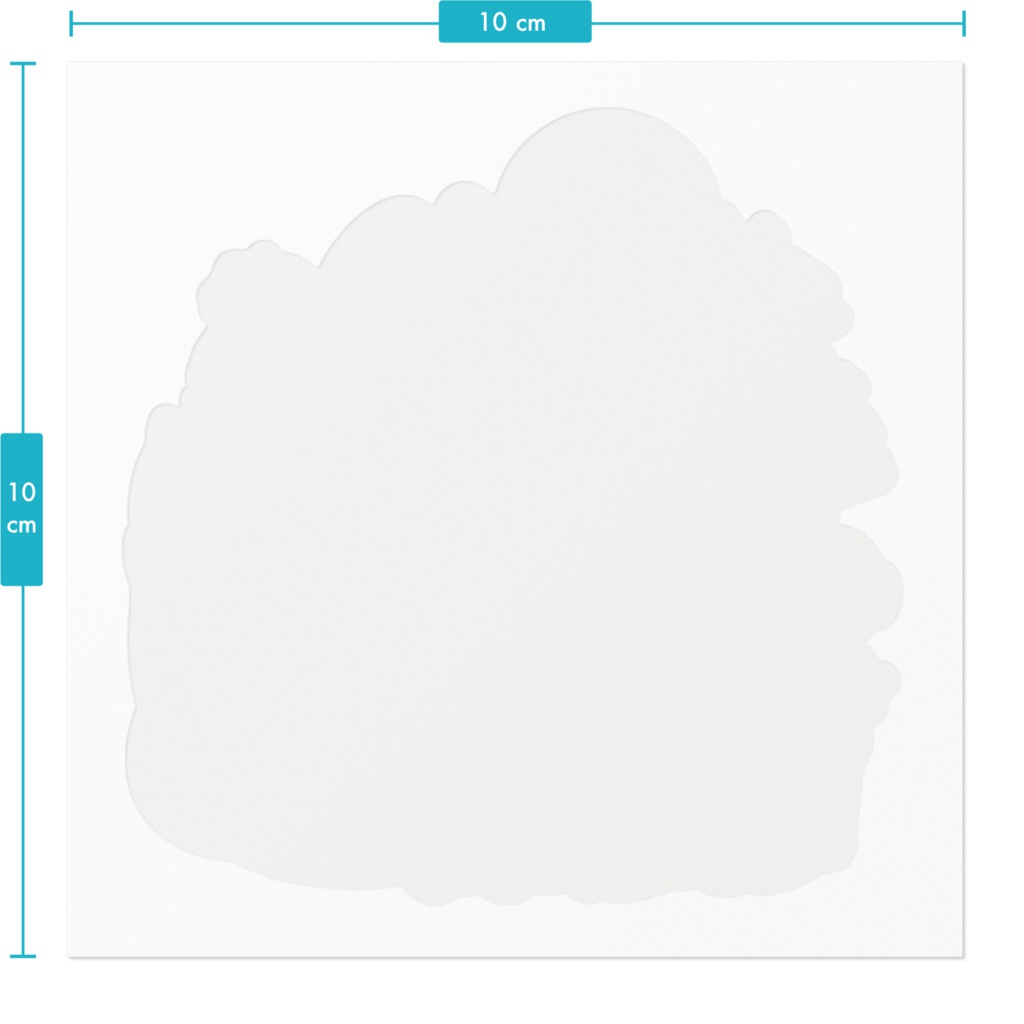 紫な猫ステッカー