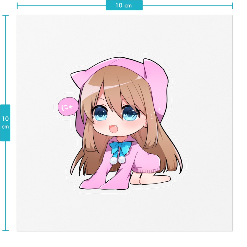 ねこラム ステッカー