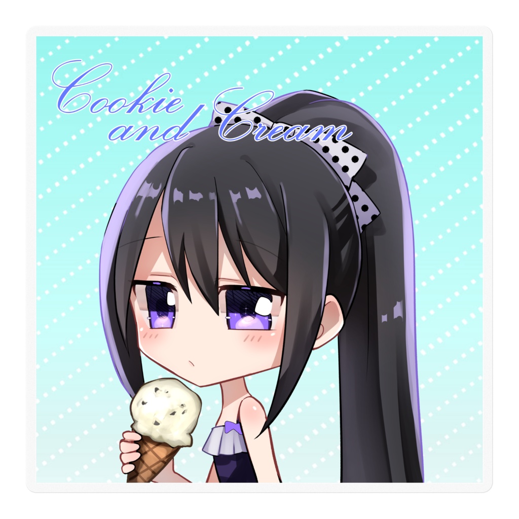 アイスほむらちゃん ステッカー
