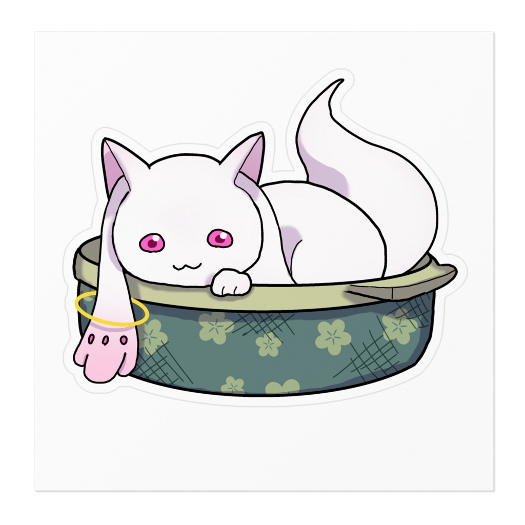 きゅうべぇ ねこなべ ステッカー