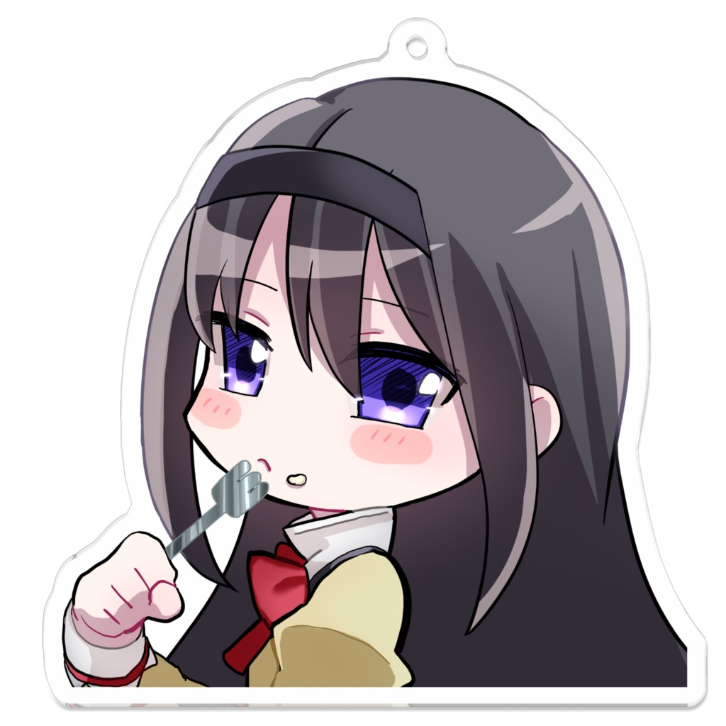 暁美ほむら もぐもぐ アクキー
