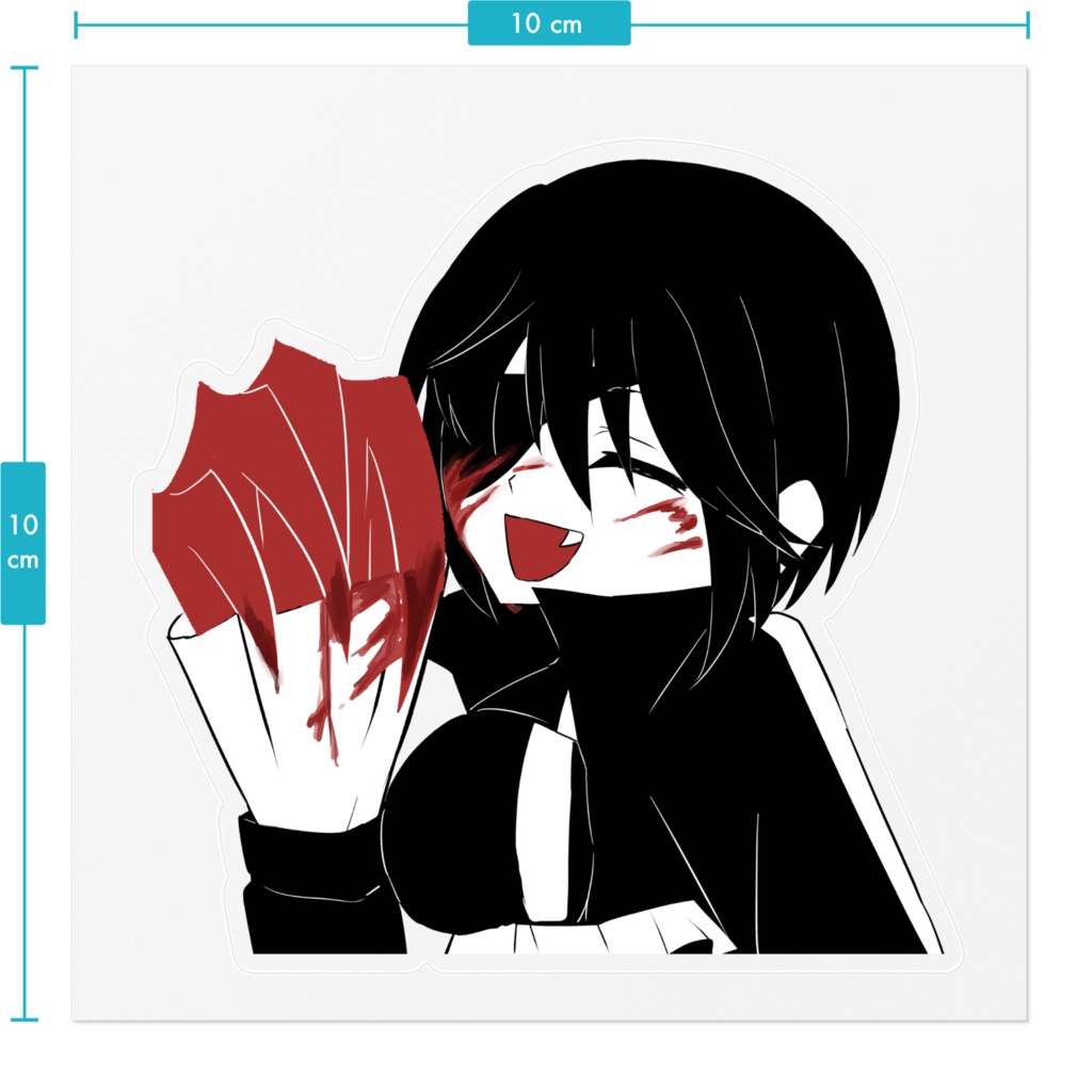 blood呉キリカ ステッカー