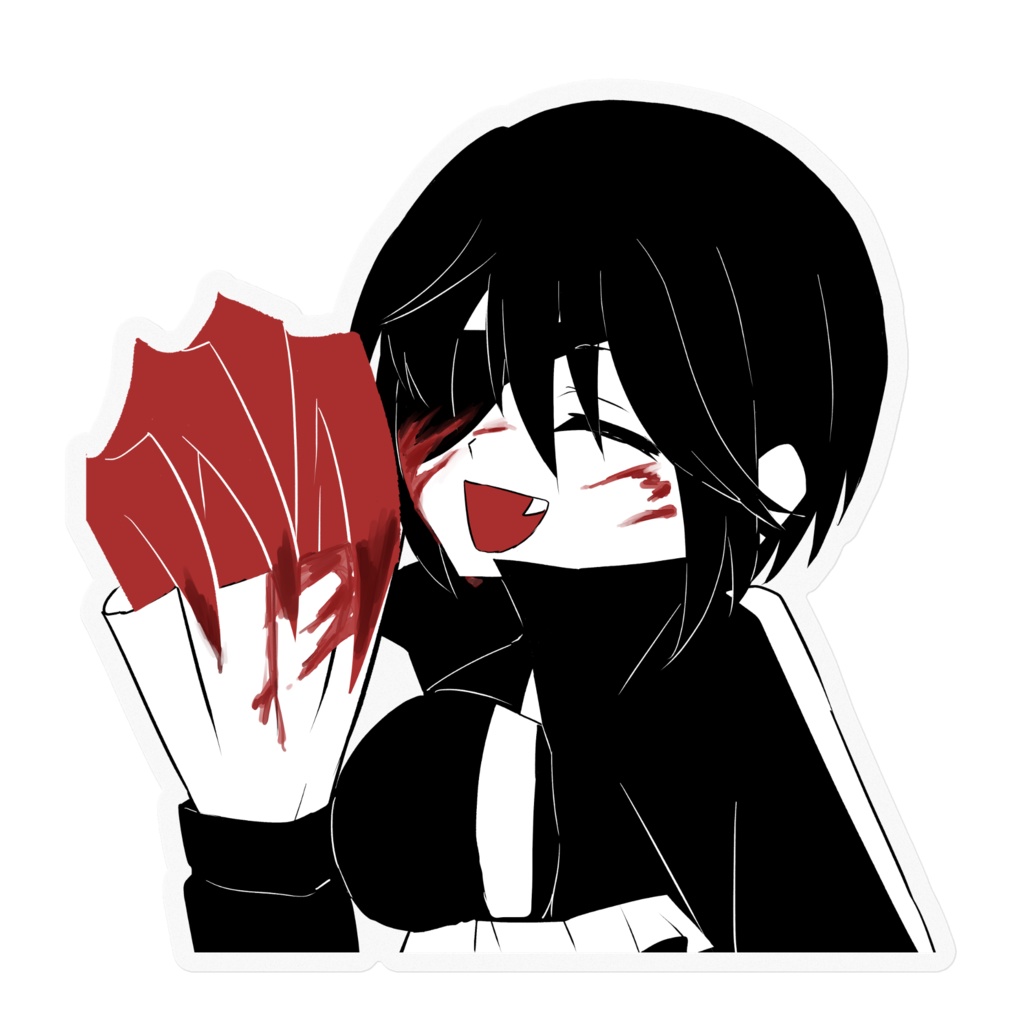 blood呉キリカ ステッカー