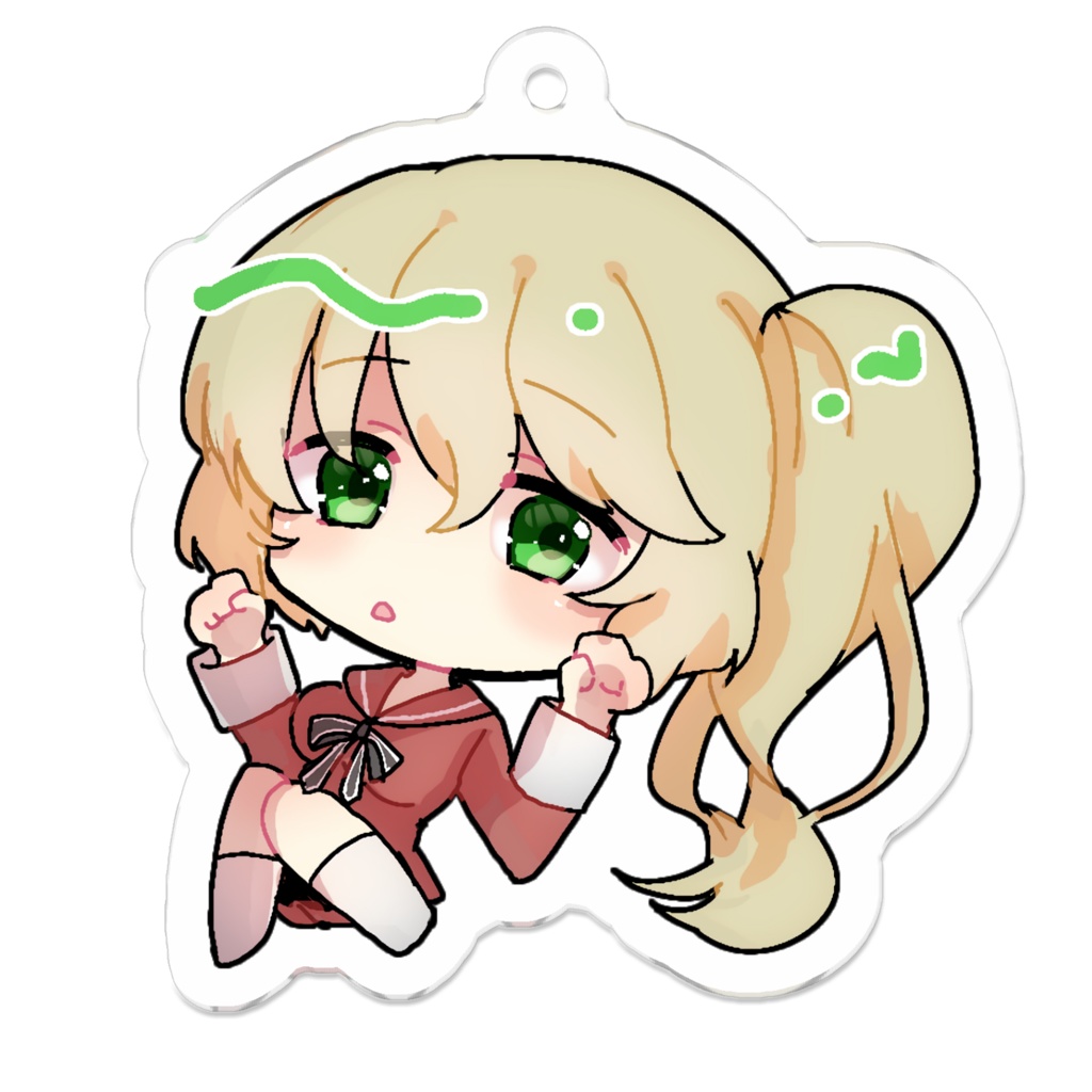 美国織莉子(制服) アクキー