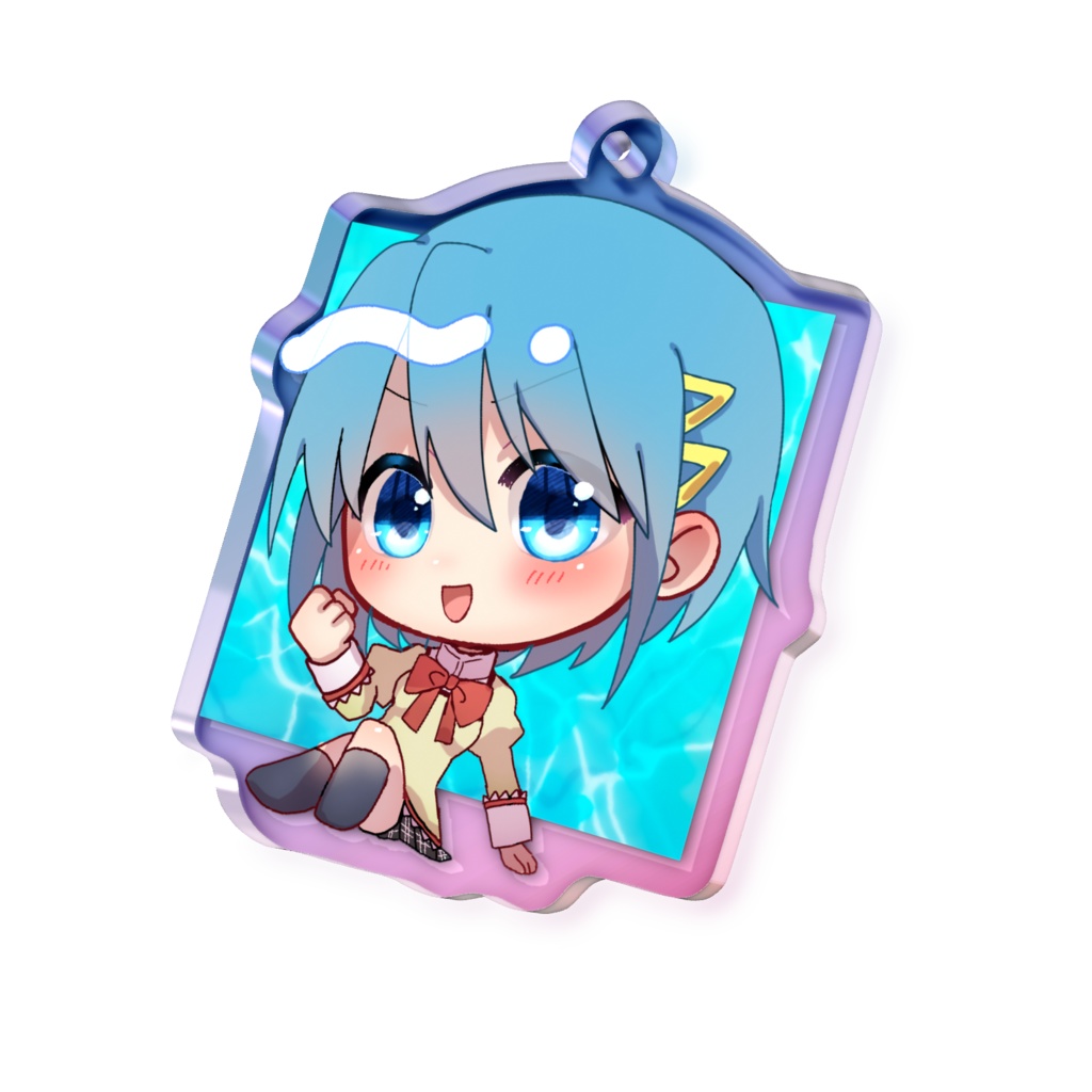 ミニ美樹さやか オーロラアクキー