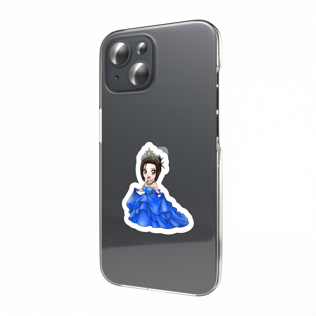 生誕祭&活動3周年記念グッズ_キラキラ!ドレスアップミカコステッカー