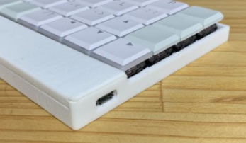 トラックボール付軽量キーボードキット d48tr - delayedbrain トラックボール付軽量キーボードキット d48tr - delayedbrain
